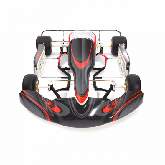 McLaren geïnspireerd Kart Stickerset