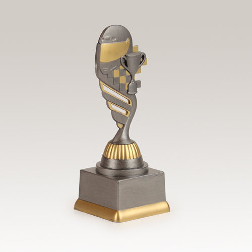 trophy kart silver / gold H: 17.5cm