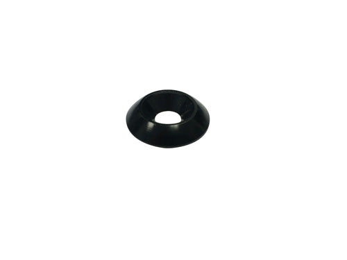 Verzonken ring aluminium zwart 6x20mm