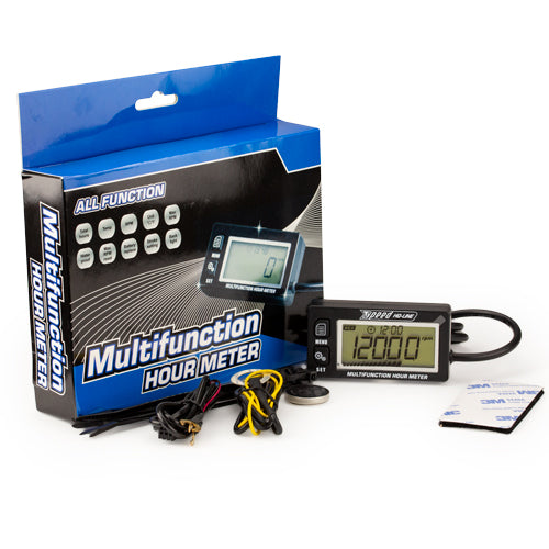 Speed rev. counter and hour meter digital for 2-/4-stroke