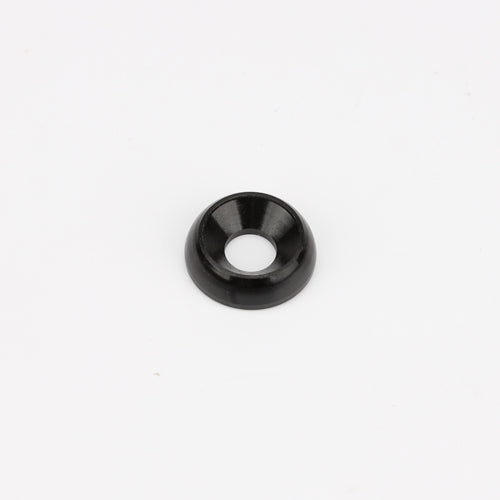 Verzonken ring aluminium zwart 8x22mm