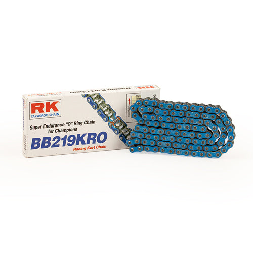 RK o-ring chain 219 blue links