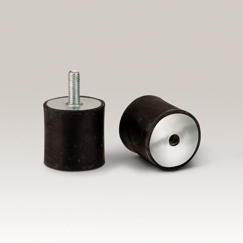 rubber bolt type B M10 | L:50mm Ø:50mm