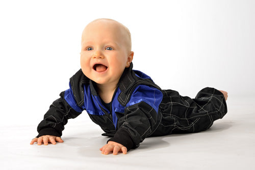 Infant overalls | WASHINGTON BS-2 | black/blue
