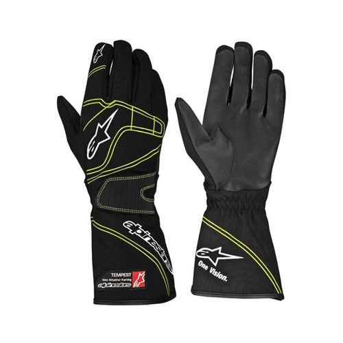 gloves Alpinestars Tempest black, yellow