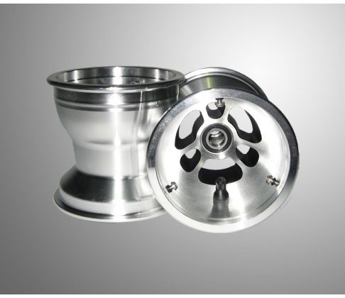 Douglas aluminum rim with bearing 130mm