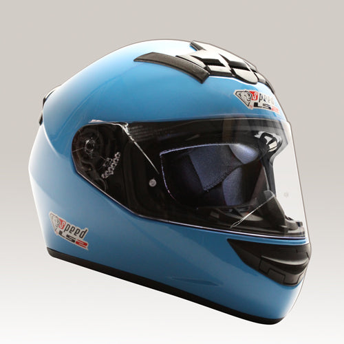 Helm Speed LS2 blauw