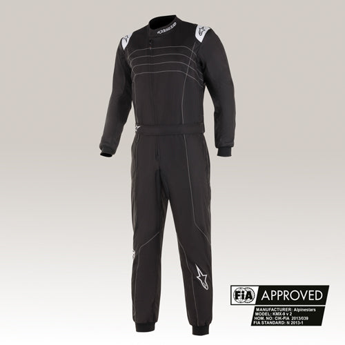 Alpinestars KMX-9 V2 overalls | black and white