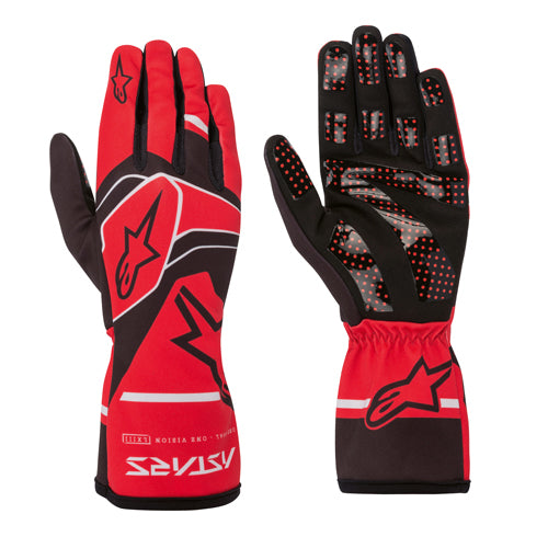 Alpinestars gloves Tech 1-K Race V2 Solid red/black