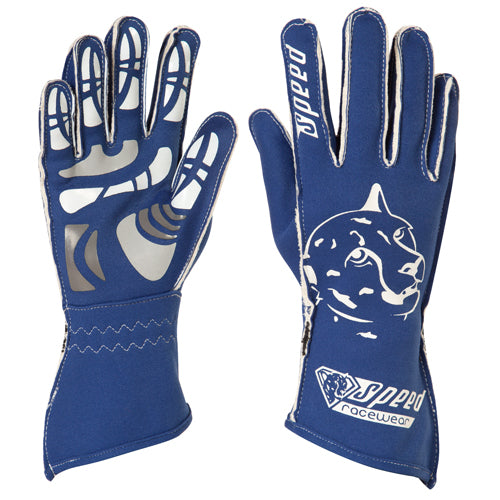 Speed gloves | MELBOURNE G-2 | blue White