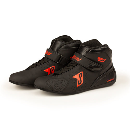 Speed schoenen | ROME KS-4 | zwart-rood