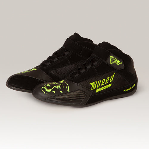 Speed schoenen | TORINO KS-3 | zwart,neon geel