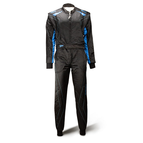 Speed coverall Silverstone RS-2 black/blue