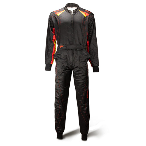 Speed overall Silverstone RS-2 black/red/yellow