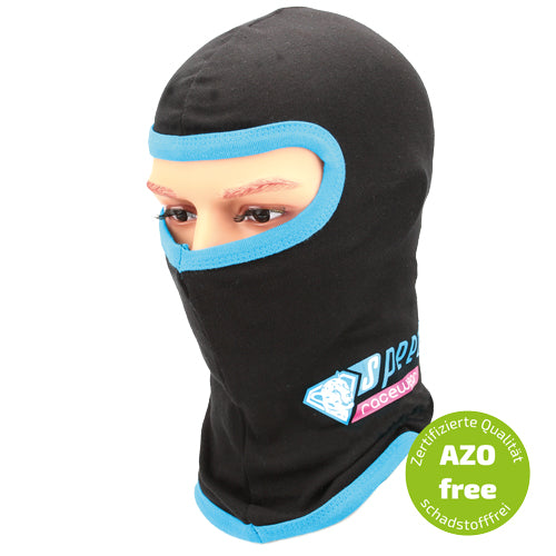 Speed Balaclava black | 200gsm | heavy duty quality in poly bag