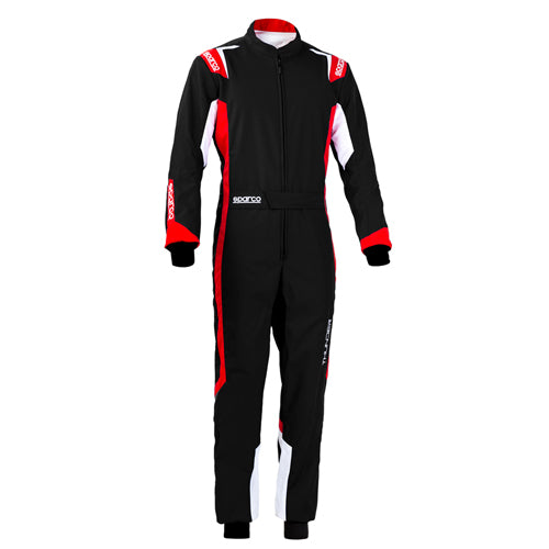 Sparco karting overall THUNDER black/red Level 2 size